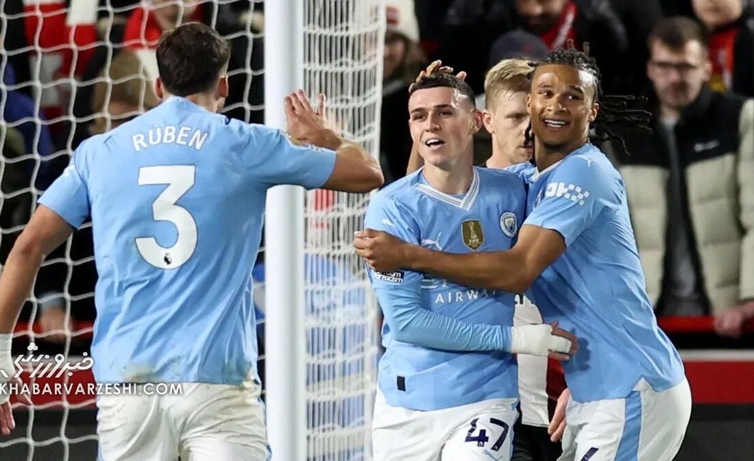 کامبک با هت‌تریک فودن/ سیتی در آستانه گرفتن صدر