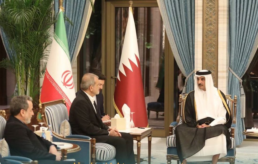 رسانه‌های هندی: هدف سفر پزشکیان به قطر جلب حمایت آسیا برای مقابله با جنایات اسرائیل است