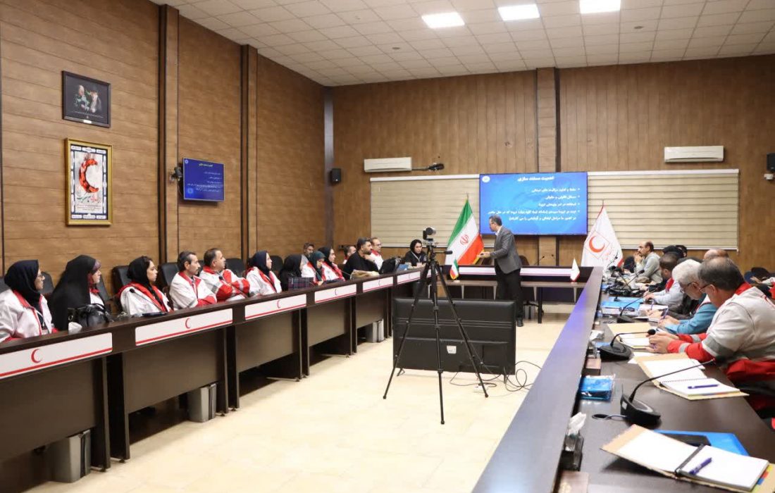 هلال احمر فارس میزبان پرستاران تیمهای بهداشت و درمان اضطراری