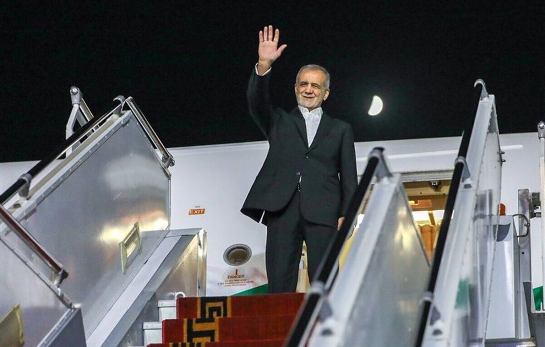 رئیس‌جمهور زابل را به مقصد تهران ترک کرد