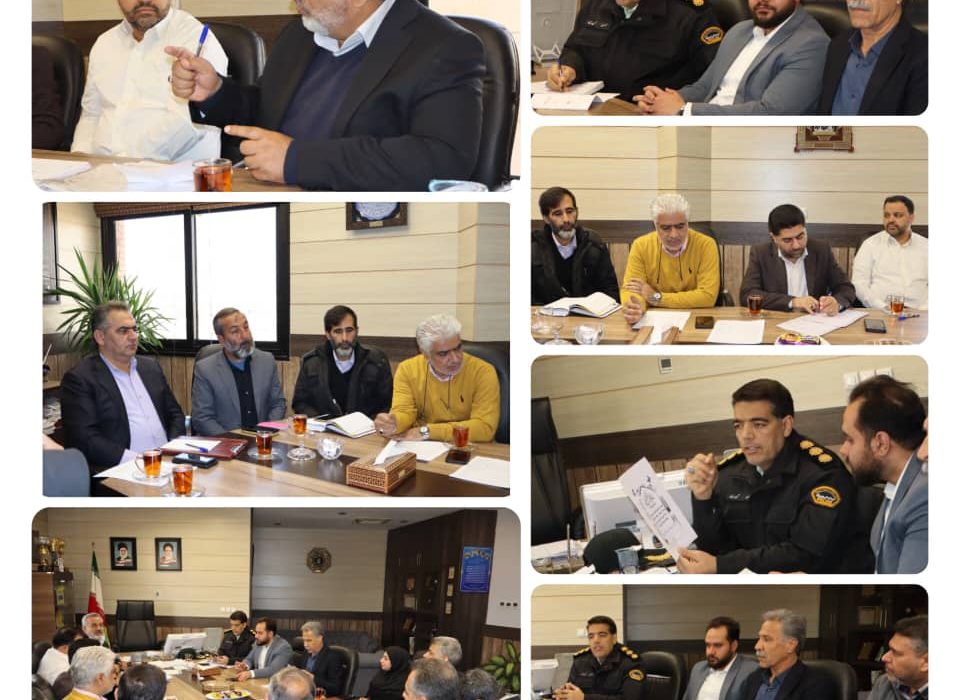 برگزاری جلسه هماهنگی ساعات کار فعالیت واحدهای صنفی در ماه مبارک رمضان در محل اتاق اصناف مرکز استان فارس