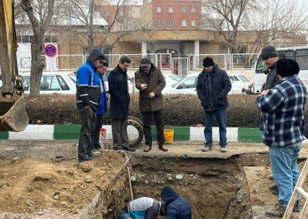 اتمام عملیات حفاری و لوله گذاری خط لوله چدن داکتیل به مخزن شیخ تپه ارومیه