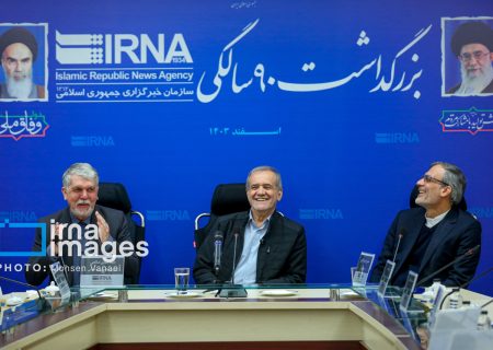 رئیس‌جمهور از ایرنا بازدید کرد