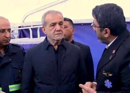 بازدید سرزده رییس‌جمهور از ایستگاه سلامت نوروزی اورژانس تهران+فیلم