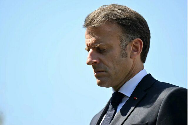 ماکرون دخالت فرانسه در ترغیب اسرائیل برای حمله به ایران را رد کرد