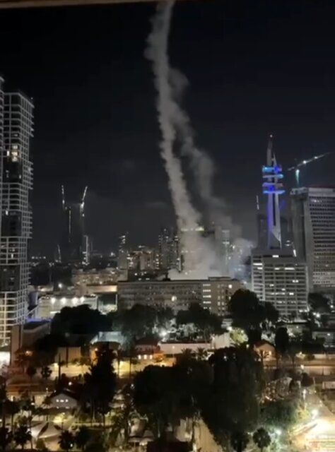 آمریکا در رهگیری موشک‌های ایران، به اسرائیل کمک می‌کند