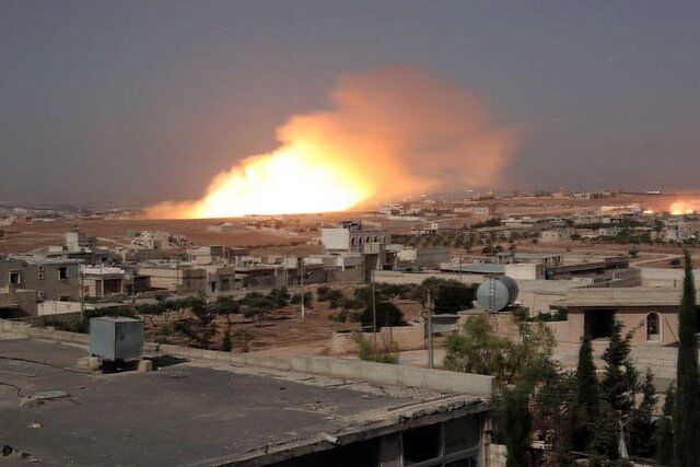 پخش شدن تکه های اجساد در اثر انفجار در ستارخان/ویدیو