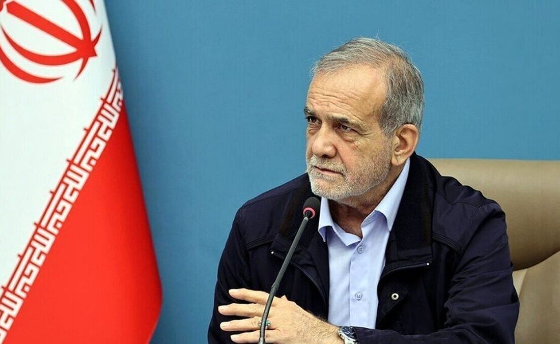 پیام توییتری پزشکیان هم‌ زمان با عملیات وعده صادق ۳/ عکس