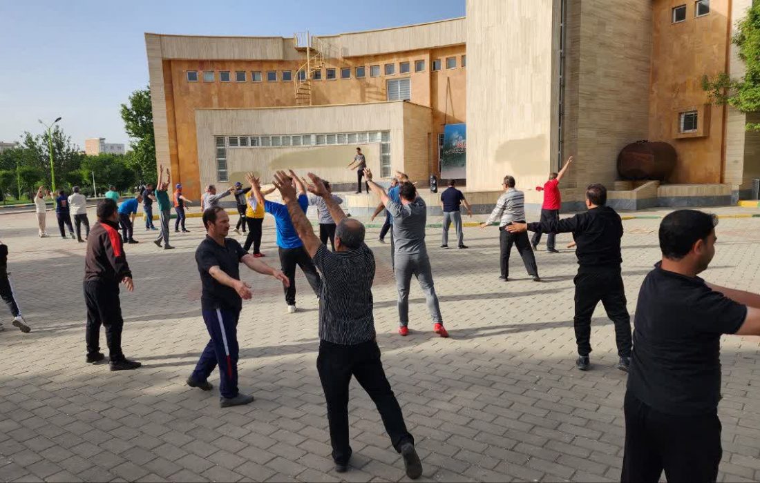 استقبال بی‌نظیر از ورزش صبحگاهی در پارک‌های خوی