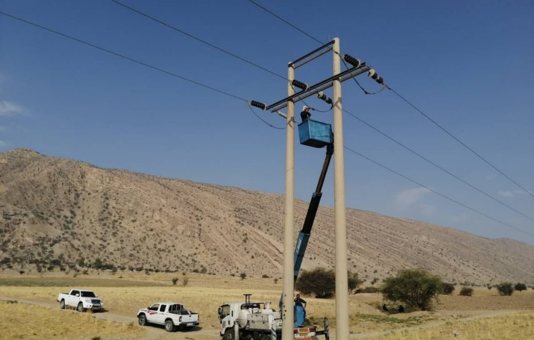 مدیریت بحران و ترمیم شبکه انتقال برق شهرستان کازرون با تصویر برداری حرارتی