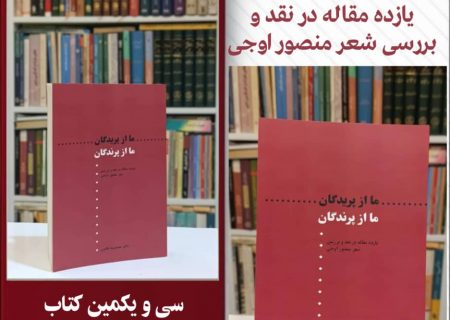 کتاب ما از پریدگان، ما از پرندگان; یازده مقاله در نقد و تحلیل شعر منصور اوجی