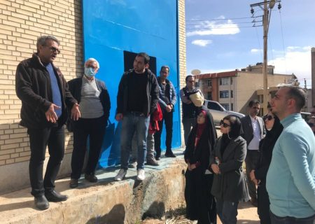 بازدید خبرنگاران از تأسیسات ایستگاه پمپاژ شرکت آب و فاضلاب شیراز