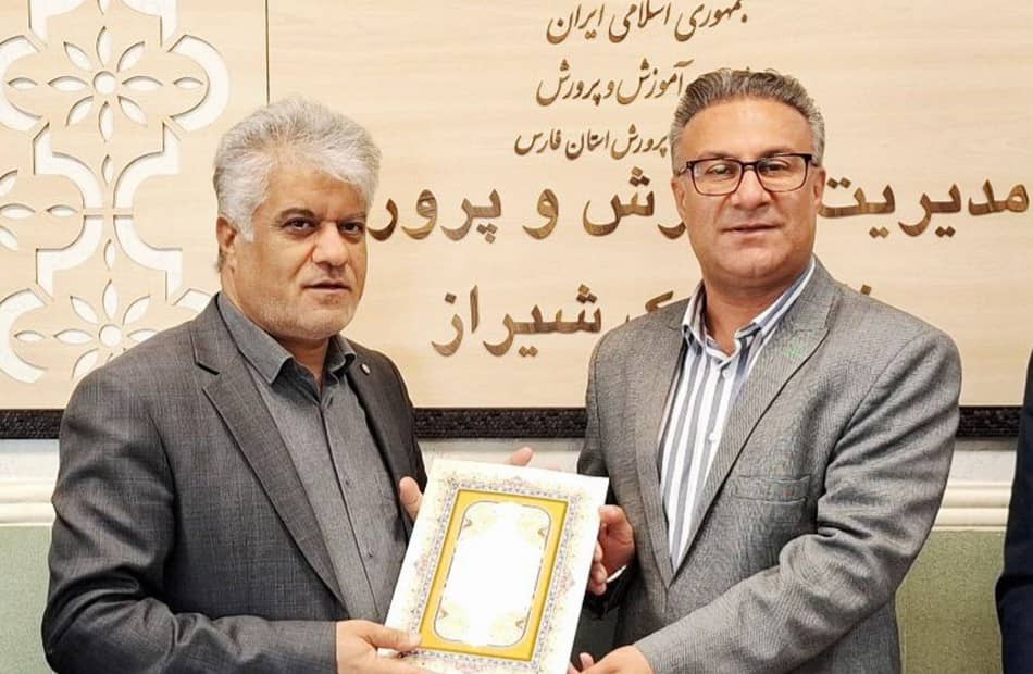 دکتر بهتاش فضلی مسئول عمرانی و مالی ناحیه یک شیراز شد