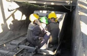 نشت گاز گوگرد، علت ریزش معدن کوشک بافق