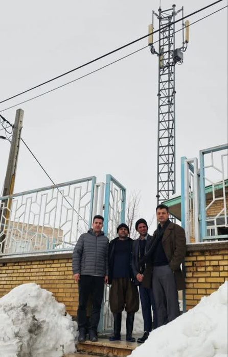 راه‌اندازی اینترنت پرسرعت ۴G همراه اول در روستای گردشگری قینرجه تکاب