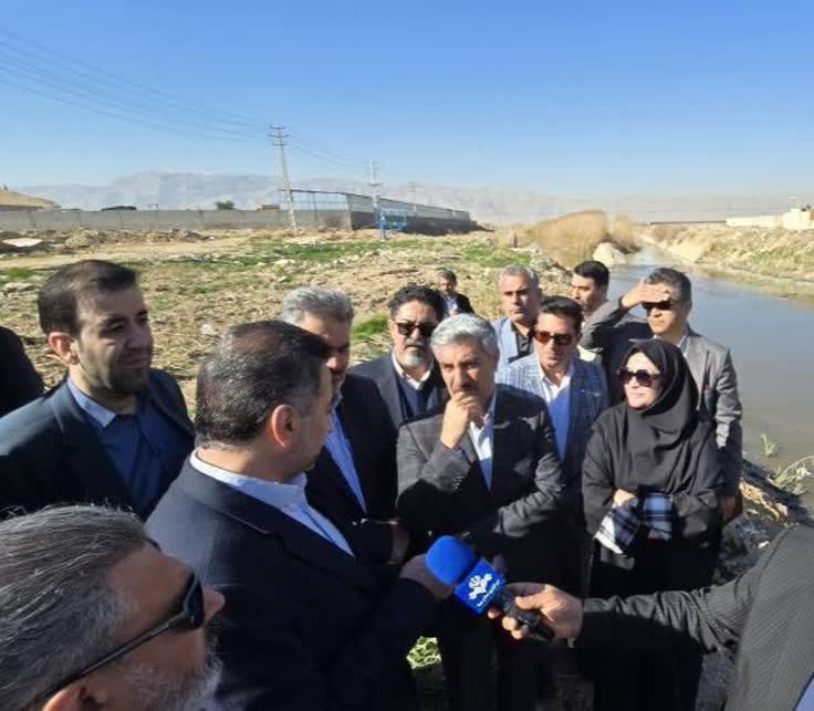 هم‌افزایی سازمان بازرسی، شهرداری و آبفا شیراز برای رفع معضل زیست‌محیطی ورودی شهر شیراز