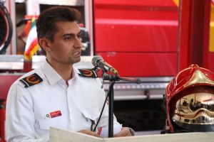 هادی عیدیپور، رئیس سازمان آتشنشانی و خدمات ایمنی شهرداری شیراز