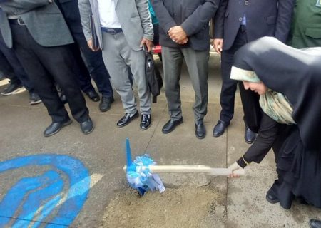 کلنگ‌زنی شبکه فاضلاب منطقه بادکی ارومیه