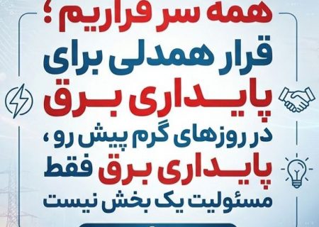 «قرار همدلی» و پویش ۲۵ درجه ادامه دارد/ قدردانی مدیرعامل شرکت برق منطقه‌ای فارس و بوشهر از همراهی مردم در «قرار همدلی»