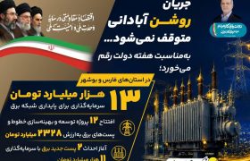 تضمین برق پایدار صنایع و مسکن ملی با اجرای ۱۴ کلان‌پروژه زیرساختی در فارس و بوشهر/ تزریق بالغ بر ۱۳ هزار میلیارد تومان سرمایه برای توسعه و تثبیت شبکه برق جنوب کشور