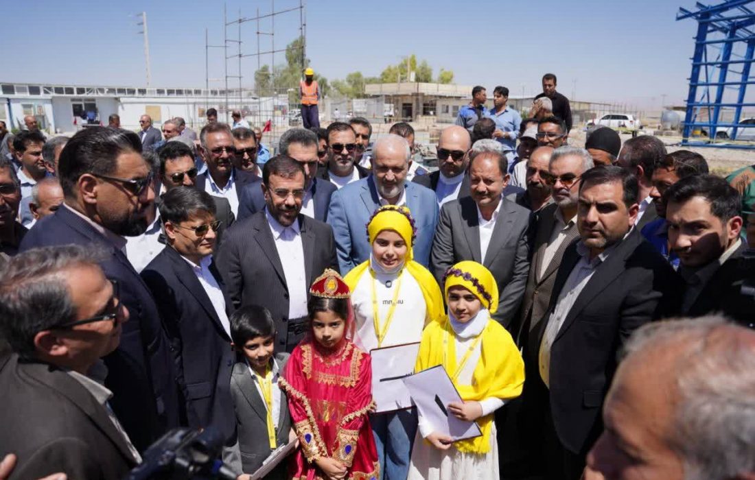 بازدید وزیر نیرو از تصفیهخانه فاضلاب فسا به عنوان پروژه شاخص فاضلابی کشور